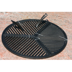 3 delt støbejernsrist rist til alle 57/58cm grills