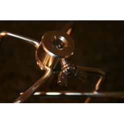 Grillgaffel til 6mm spyd rustfri stål