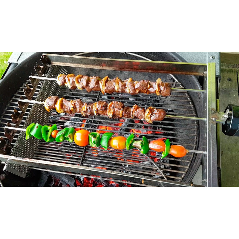 Kebab & pølse rotisseri med adapter til er57