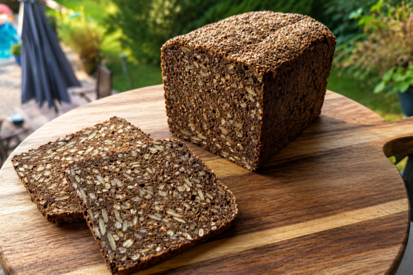6 korns rugbrød - 100% fuldkorn